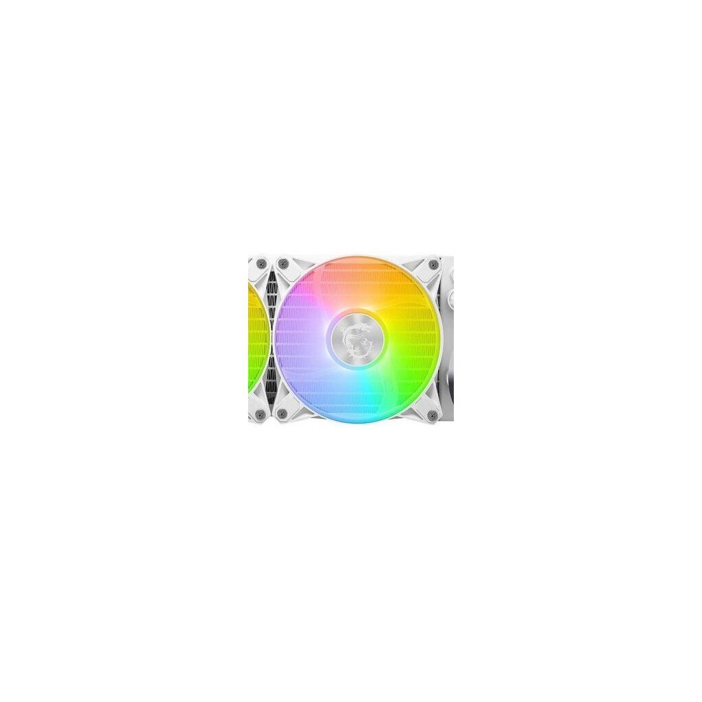 MSI MAG CORELIQUID E240 240mm RGB AIO Liquid CPU Cooler - White