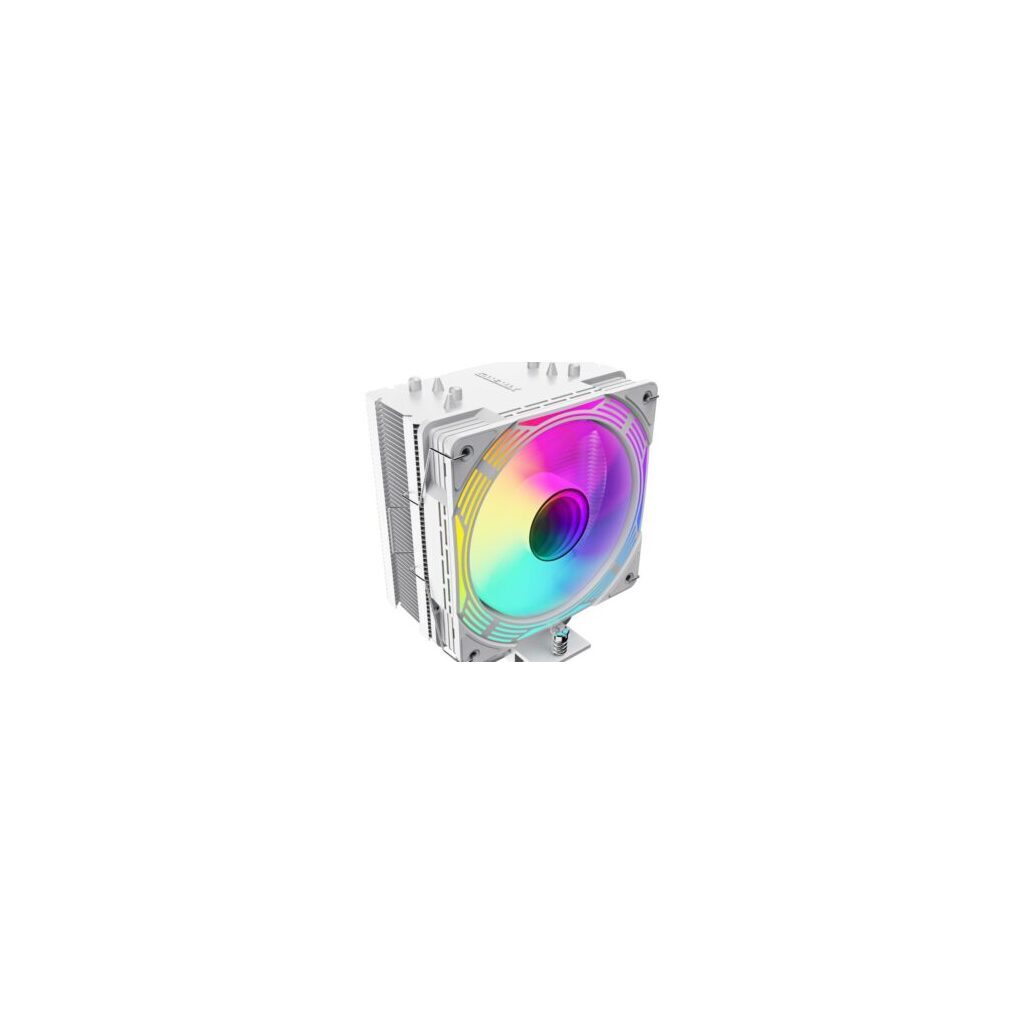 GameMax Ice Force 120mm RGB Air CPU Cooler - White