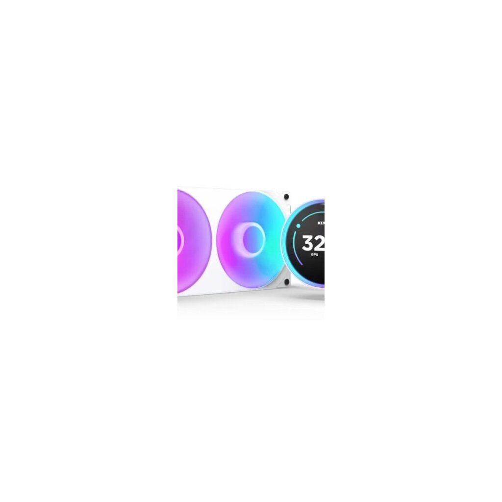 NZXT Kraken Elite RGB 240mm AIO Liquid CPU Cooler - White
