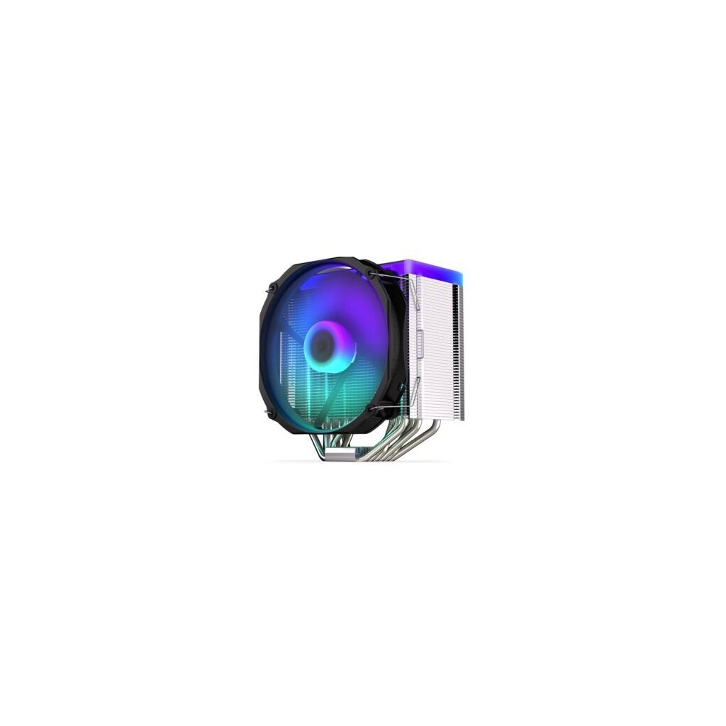 ENDORFY Fortis 5 140mm ARGB Air CPU Cooler - Silver and Black